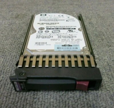 HP DG146A4960 443177-002 146GB 10000RPM Single Port Hot Plug Internal 2.5" HDD - Image 1 of 4