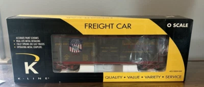 K-LINE - #K761-2112 Union Pacific O Scale Boxcar New and in Box - Image 1 of 4