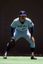 Bill Buckner Of The Chicago Cubs 1980 Baseball Photo 3