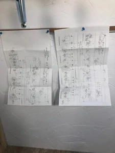 Heathkit GENERAL COVERAGE RECEIVER MODEL GR-78 Two Page Schematic - Picture 1 of 4