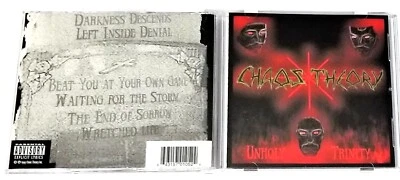 Chaos Theory Unholy Trinity CD 2000 Self-Released US Metalcore Foto 1 de 4