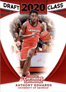 2020-21 Panini Contenders Draft Picks Draft Class #2 Anthony Edwards