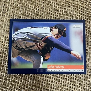 John Doberty ‘94 Detroit Tigers Score Baseball Card 537 Collector - Picture 1 of 4