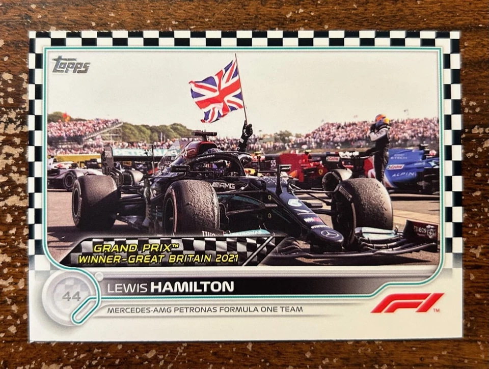 Lewis Hamilton, Checker Flag - 2022 Topps Formula 1 - Image 1 of 1