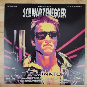 The Terminator Laserdisc LD Movie Widescreen Edition Schwarzenegger - Picture 1 of 4