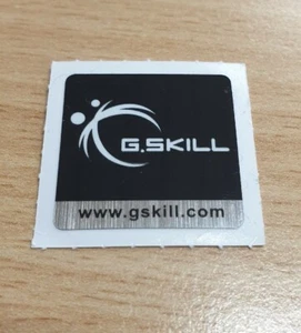 G.Skill Gaming Sticker Schwarz, Aufkleber, Case etc. Casemod Computer - Bild 1 von 3