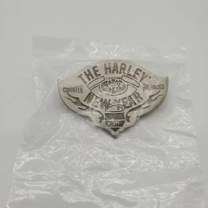 Vintage The Harley New Year Sept. 18 1999 Pin Back - Picture 1 of 5