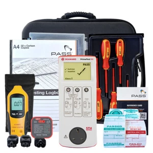 Seaward PT50 Primetest 50 PAT Tester Essentials Kit - Online Kurs, Etiketten, ... - Bild 1 von 2