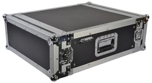 19" 4U Rack Flight Case 520mm Deep Removable Lids, Strong Ply Construction - Picture 1 of 7