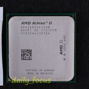 AMD Athlon II X2 260 3.2 GHz CPU Processor ADX260OCK23GM 533 MHz Socket AM3 2 MB