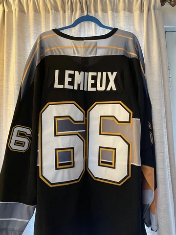 hockey jersey Mario Lemieux 90s robo pen Cover