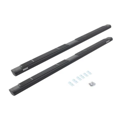 Go Rhino 6" Oe Xtreme Side Steps-87" Long Textured Black Finish Bars Only  - Imagem 1 de 3