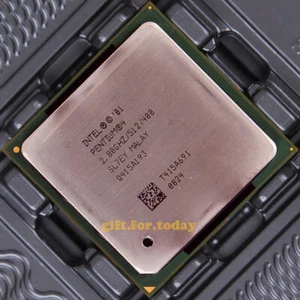 Original Intel Pentium 4 512K/400 2.8 GHz (RK80532PC072512) Processor CPU SL7EY - Picture 1 of 1