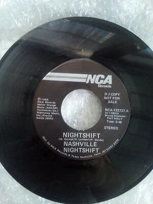 Nashville Nightshift - 1985 DJ COPY - NIGHTSHIFT . Stereo/Mono, (NCA-133737)  - Image 1 of 4