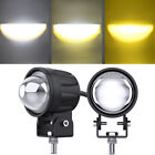 2X Led Motorcycle Atv Fog Lights Headlight Spotlights Work Lights Lamp Universal