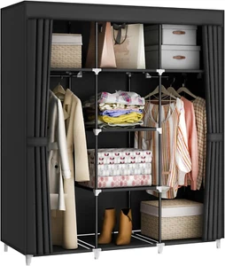 Armario De Ropa Organizador Ropero Plegable Colgante Para Armario Almacenamiento - Imagen 1 de 12