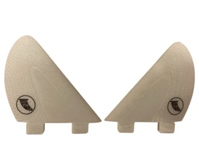 CARDIFF FIN COMPANY $35 SALE ! Cardiff Fin Co - Solid Glass 4 1/8” LB Sidebites - White - FCS1