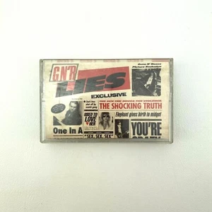 Guns N Roses Lies Cassette Tape Tested - Picture 1 of 5