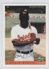 1993 Classic Best Bluefield Orioles Lincoln Martin #18