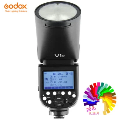 Godox V1 Flash Light Speedlight TTL HSS For Canon Nikon Sony Pentax Fuji Olympus - Image 1 of 4