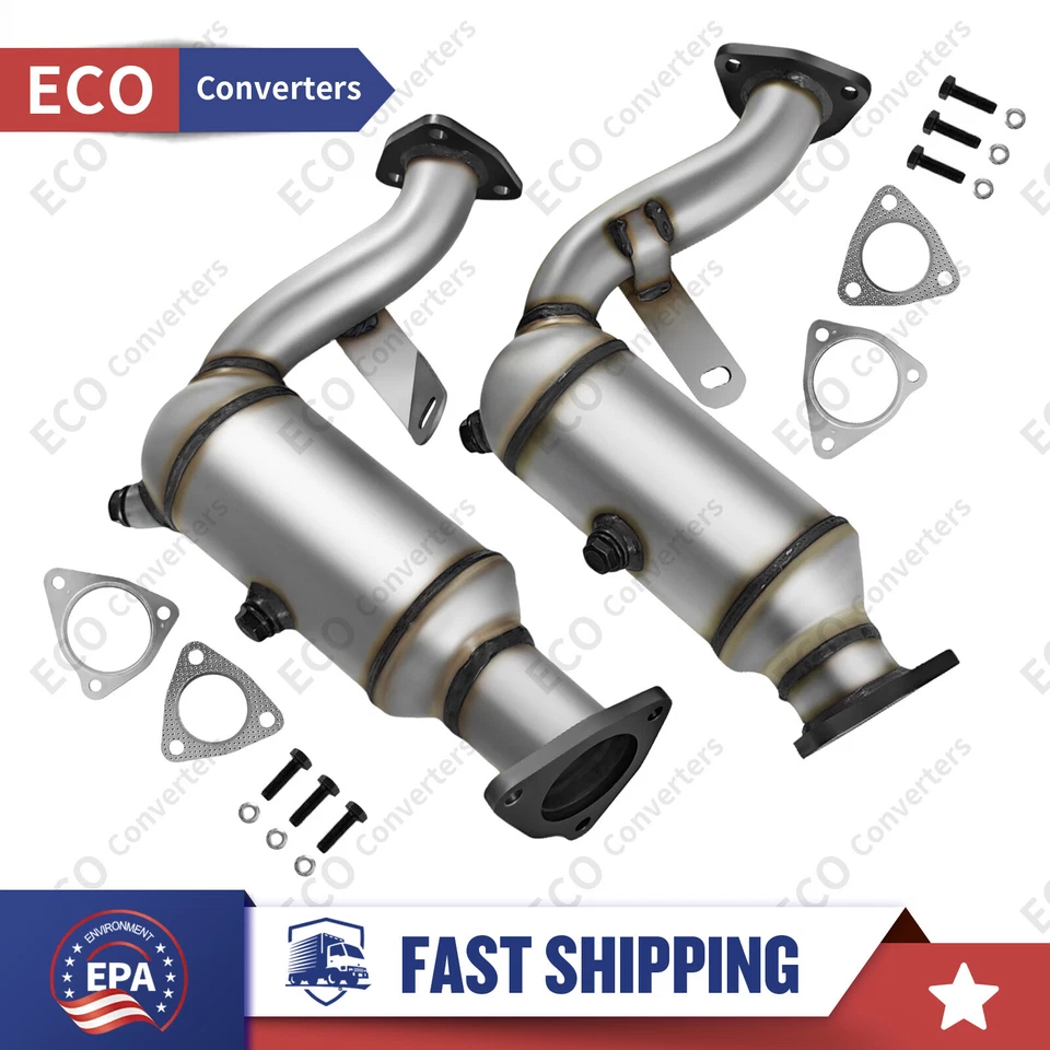2PCS Catalytic Converter For 2012-2015 Audi A6 A7 A8 Quattro 3.0L V6 EPA Foto 1 de 4