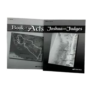 LOT 4 Abeka 7.8. Klasse Bibel-Josua Richter*Leben Christus*Exodus*Apostelgeschichte Lehrerschlüssel - Bild 1 von 2