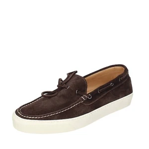 Scarpe uomo STOKTON 42 EU mocassini marrone camoscio EX37-42 - Photo 1 sur 5
