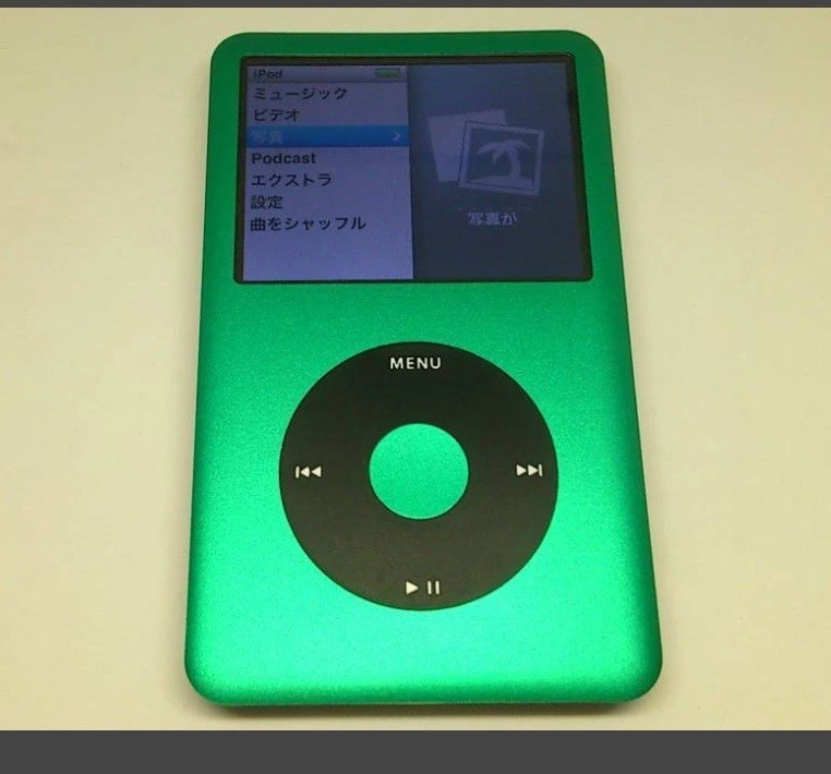Apple IPOD CLASSIC 7ª Generación 256GB SSD MP3 Verde Excelente Estado - Imagen 1 de 2
