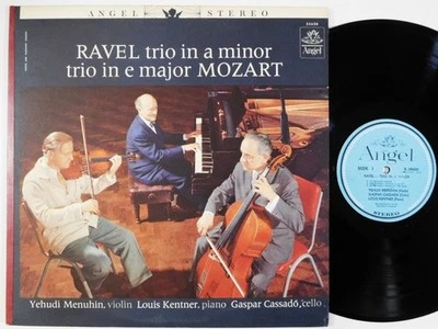 MENUHIN KENTNER CASSADO Ravel Trio ANGEL LP 35630 - Image 1 of 4