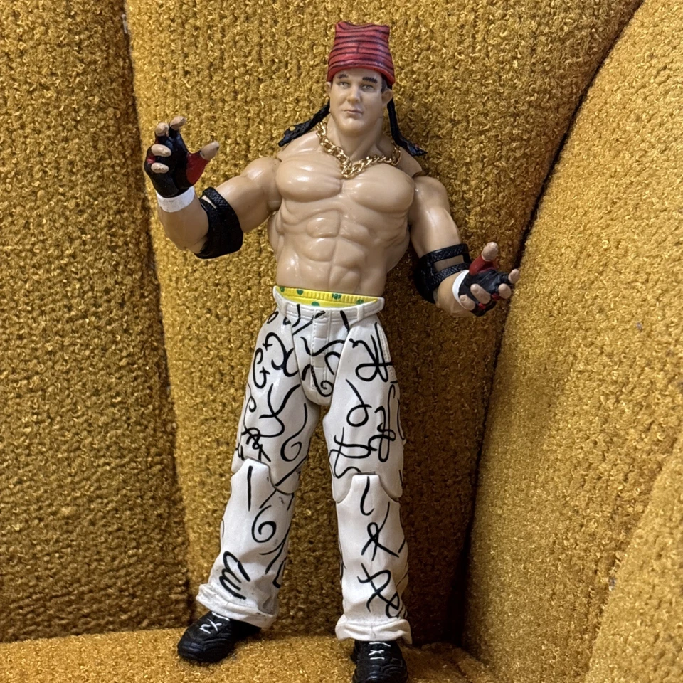 Anillo 2000 WWF WWE Jakks Grandmaster Sexay Brian Christopher Wrestling Rulers Foto 1 de 4