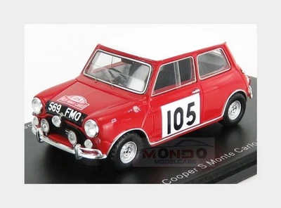 1:43 Spark Morris Mini Cooper S #105 Rally Montecarlo 1964 Altonen Ambrose S1192 - Image 1 of 2