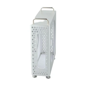 Aesthetic and Functional Aluminum Vertical Stand for Your For Mac Mini Setup - Photo 1/12
