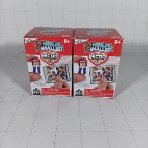 2x Nuevas en Caja Micro Figuras de Acción Más Pequeñas del Mundo y Cómic MOTU TMNT GIJoe TF - Imagen 1 de 3