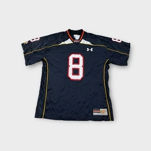 Black Under Armour Maryland Terrapins Uncle Mike Football Jersey Men's 2XL XXL - Picture 1 of 8