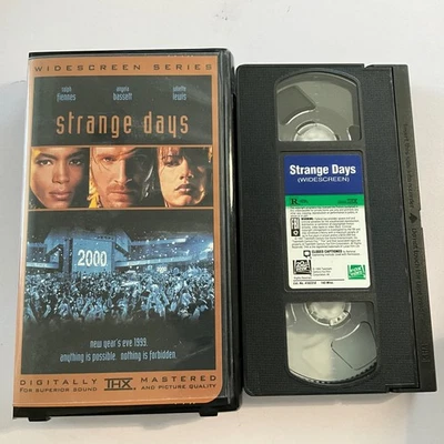 Strange Days VHS 1995 Sci-Fi Thriller Widescreen THX Fox Video - Image 1 of 3