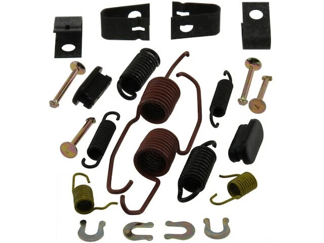 Kit de ferragens de freio a tambor traseiro Raybestos 97253SVXF Toyota Starlet 1981-1984 - Imagem 1 de 2