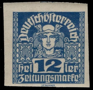 AUSTRIA P36 - Head of Mercury "1920 Newspaper Postage" (pc44430) - Picture 1 of 1