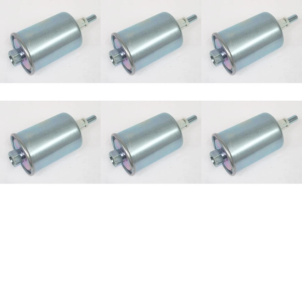 Set of 6 Herko Fuel Filter FGM06 for Pontiac Buick Cadillac Oldsmobile 1992-2005 - Image 1 of 4