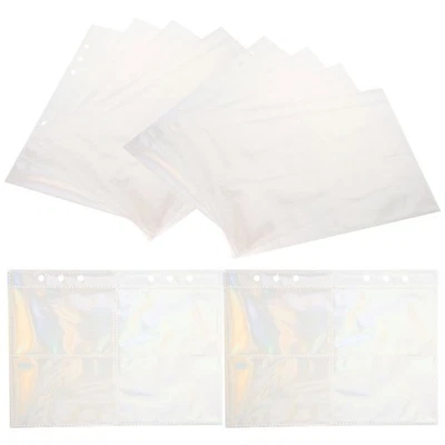  10 Feuilles Album Photo Pages De Recharge Album Photo Recharge Photo Page - Photo 1/4