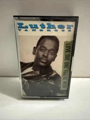 Luther Vandross, Love The One You're With rare Cassette Tape single (Sony, 1994) - Image 1 of 4