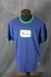 Camisa Vancouver Canucks (Retro) - Timbre con logotipo de pista - XL para hombre - Imagen 1 de 8