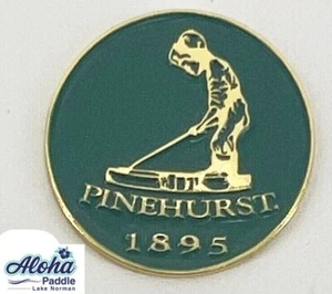1 PINEHURST RESORT 1895 PUTTERBOY Ballmarker Ball Mark fit Divot tool hatclip - Picture 1 of 2