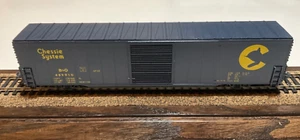 Con-Cor HO Chessie Baltimore & Ohio B&O 489910 60’ Single Door Boxcar Blue Loose - Picture 1 of 6