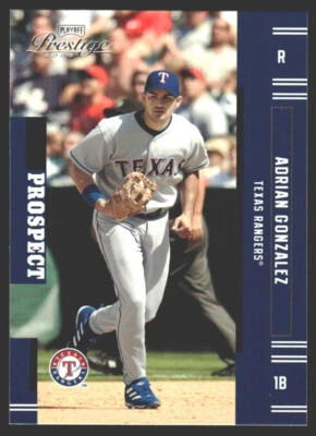 Adrian Gonzalez #172 2005 Playoff Prestige Texas Rangers - Image 1 of 2