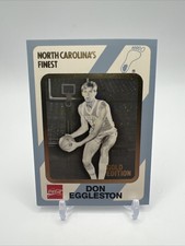 1989 Collegiate Collection Gold Don Eggleston /1000 UNC Carolina Tar Heels #196