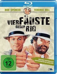 Blu-ray VIER FÄUSTE GEGEN RIO # Bud Spencer, Terence Hill ++NEU
