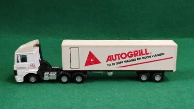 AUTOGRILL PROMO RENAULT 365 CAMION RIMORCHIO CONTAINER VINTAGE MAISTO 1:43 TIR - - Immagine 1 di 4