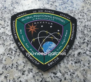 GPS USAF Space Mission Gpsiii (USAF) Global Positioning Systems Sew On Patch - Picture 1 of 1