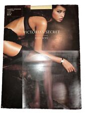 Victoria's Secret Very Sexy Classic Stockings Sz B 15 Denier New Ivory White