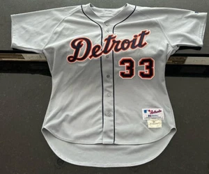 2002 Detroit Tigers Phil Garner Manager Game Worn Road Jersey MEARS COA - Picture 1 of 14
